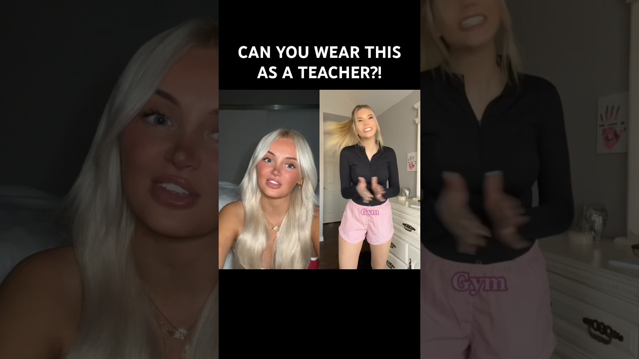 Can you actually wear THIS as a TEACHER?! @cashandkate #outfit #fashion #teacher