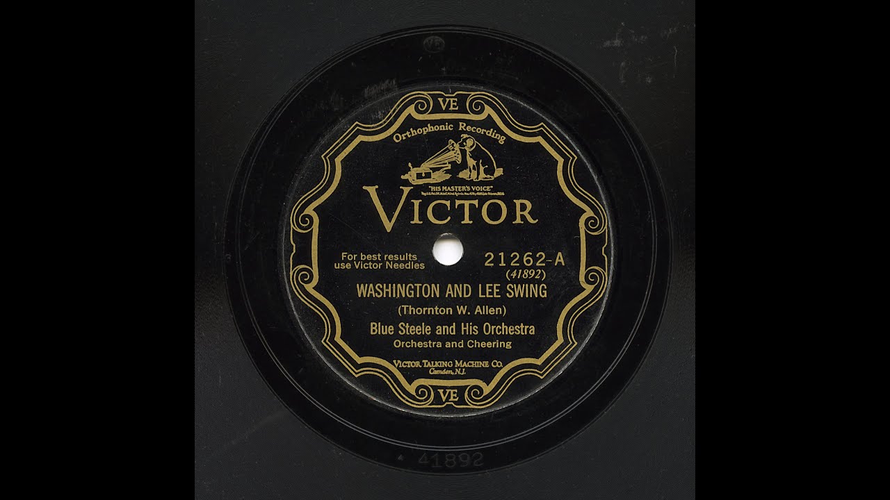 Blue Steele And His Orchestra - Washington And Lee Swing