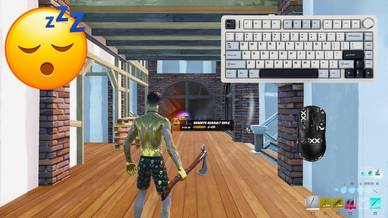 AULA F75 ASMR😴Fortnite Tilted Zonewars Gameplay😍