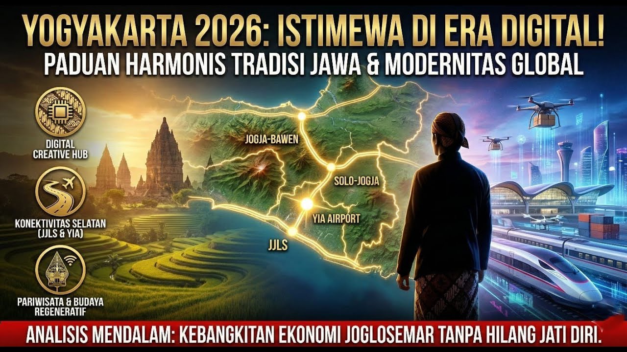 Belajar dari JOGJA : Menjadi Maju Dalam Pembangunan & Ekonomi Tanpa Harus Menjadi Jakarta.
