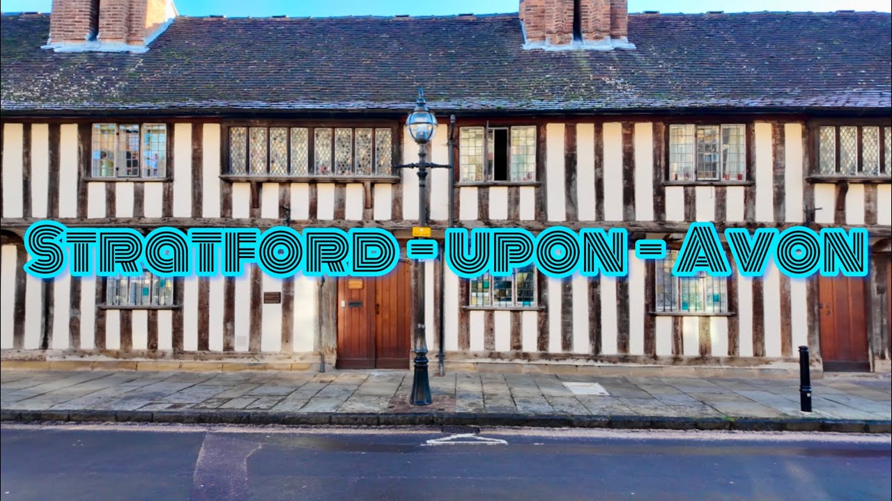 Walking Tour | Stratford- upon - Avon, Warwickshire, England, UK | 4K Walk #topbunwalks 