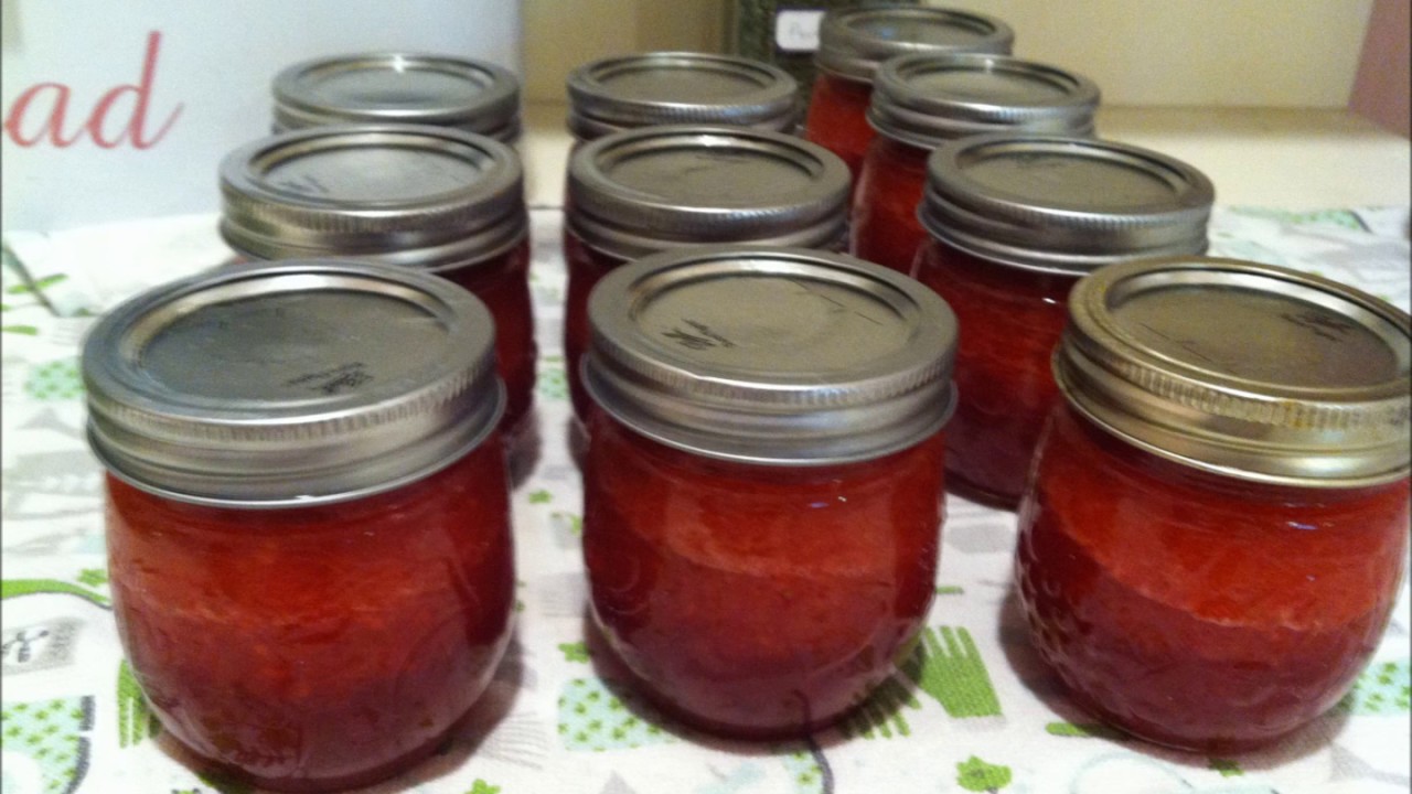 CTF E33: Canning Strawberry Pear Jam with Jello