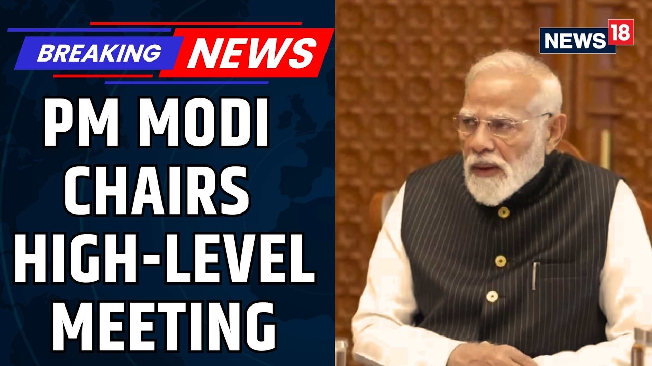 PM Narendra Modi Holds High-Level Meeting to Review the Energy Sector Situation in India | News18