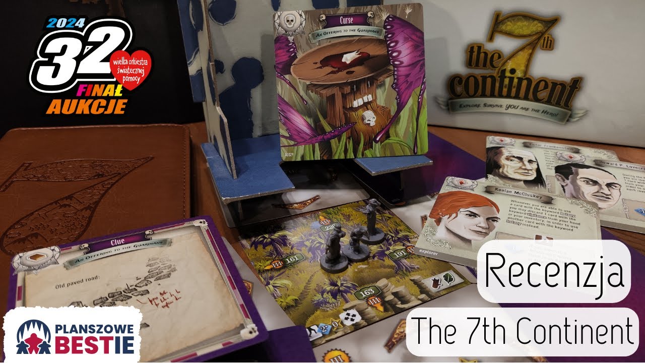 Planszowe Bestie #325 - The 7th Continent - Recenzja - 27.01.2024