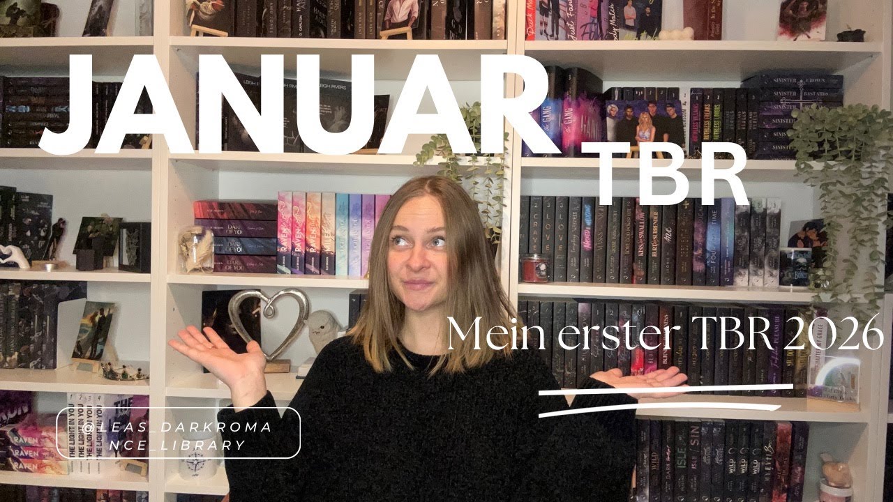 Januar TBR 📚 Prompts entscheiden meine Bücher für Januar 🖤 (pt.1/12)
