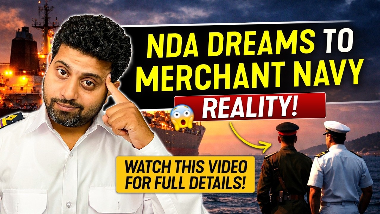NDA Selection Ratio Reality | Merchant Navy as an Alternative Career