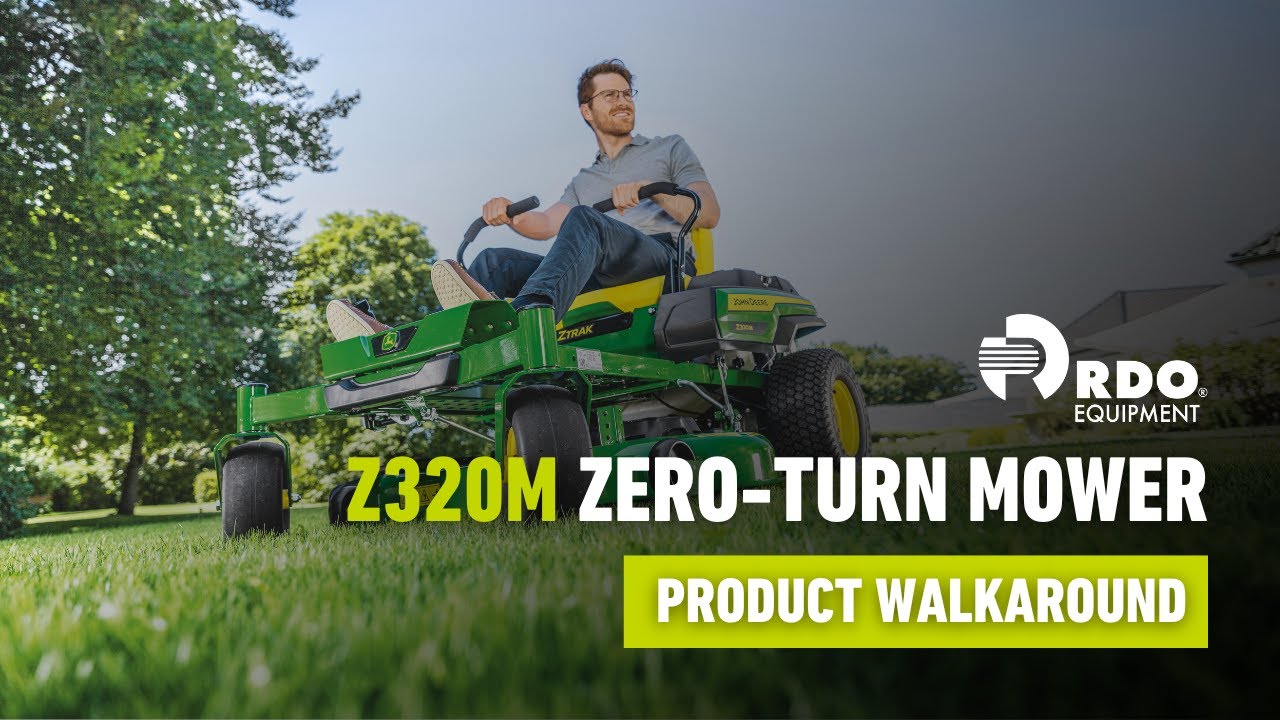 John Deere ZTrak&trade; Z320M Zero-Turn Mower &ndash; Product Walkaround