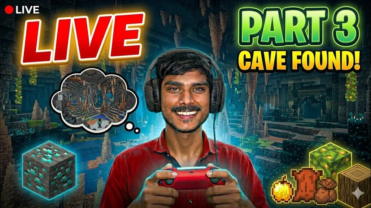 Teach me Minecraft Part-4 Live