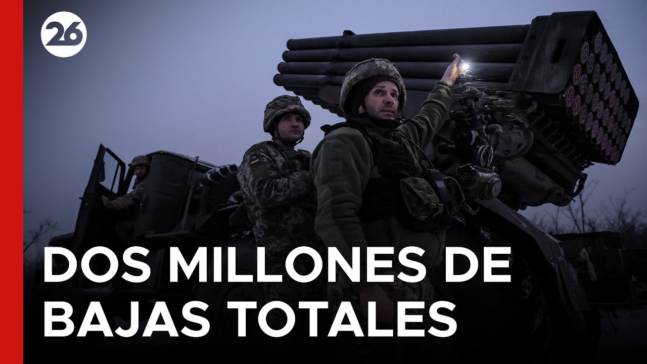 🇺🇦 GUERRA EN UCRANIA | Ya son más de 2 millones de soldados muertos en el conflicto con Rusia