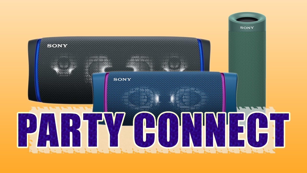 PARTY CONNECT SONY SRS-XB23, XB33 & XB43 | ALTAVOCES BLUETOOTH