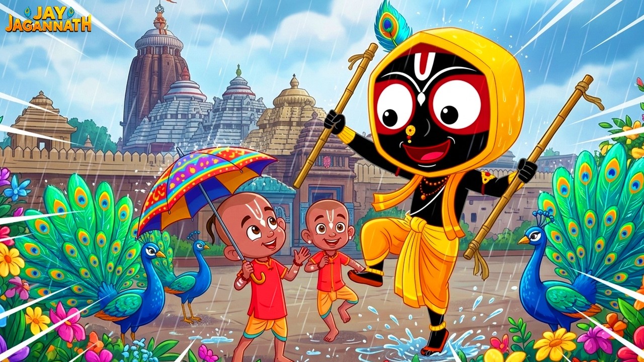 आसमान में उड़े जगन्नाथ और बलराम! | Jay Jagannath |Jagannath Cartoon| Krishna Cartoon