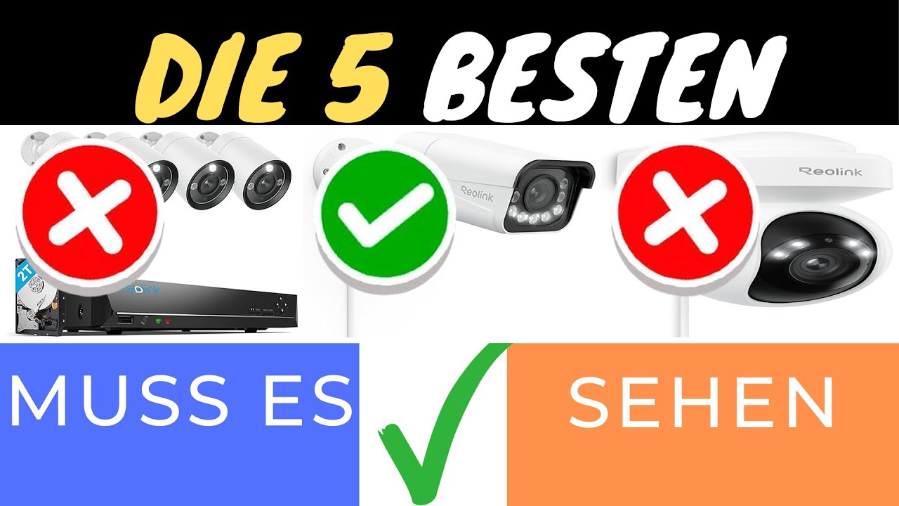 DIE 3 BESTEN POE KAMERAS FÜR SICHERHEIT IM JAHRE 2025! 📷🔒