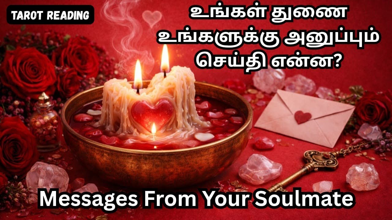“Messages From Your Soulmate 💖 உங்கள் உண்மையான துணையிடமிருந்து வரும் ரகசிய செய்தி!” tamiltarot