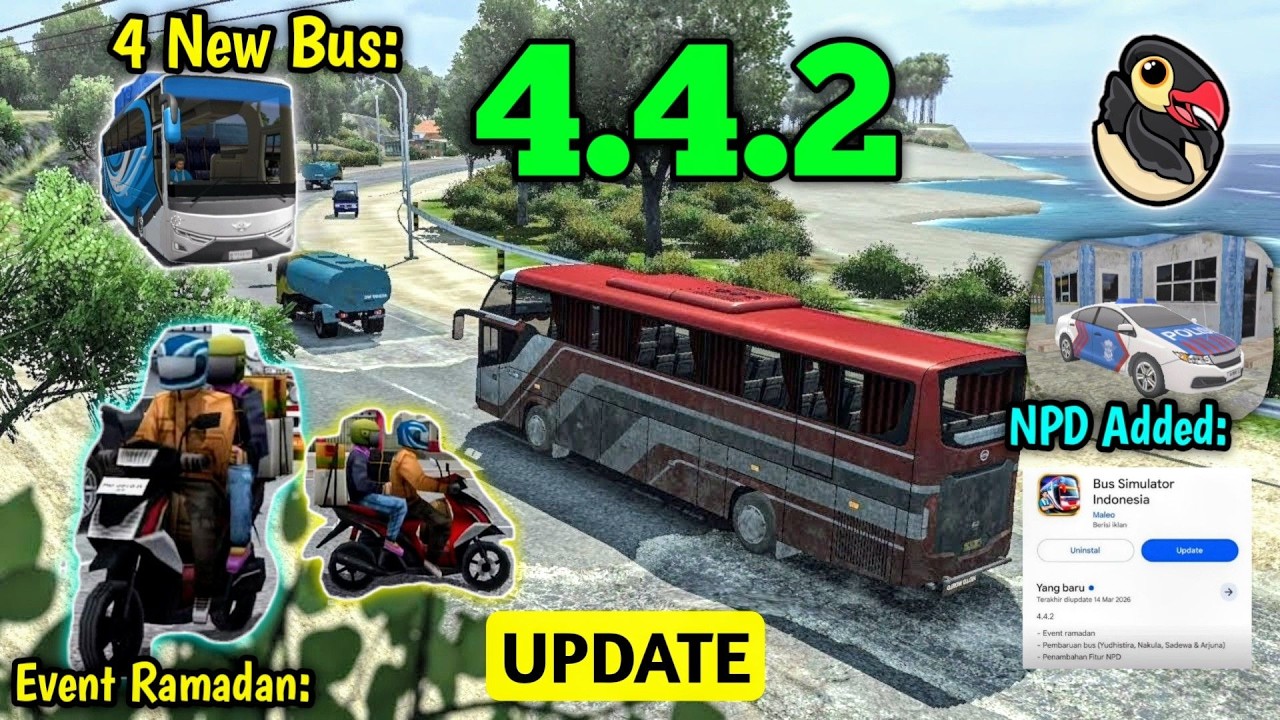BUS SIMULATOR INDONESIA | NEW UPDATE 4.4.2 IS A GAME-CHANGER! (Hidden Features & MORE)