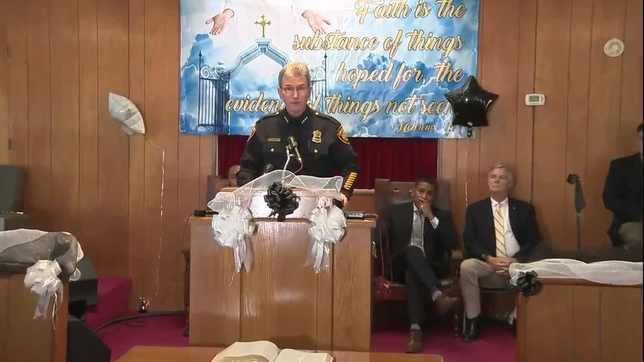 Police Chief William McManus: 'Here we are again'