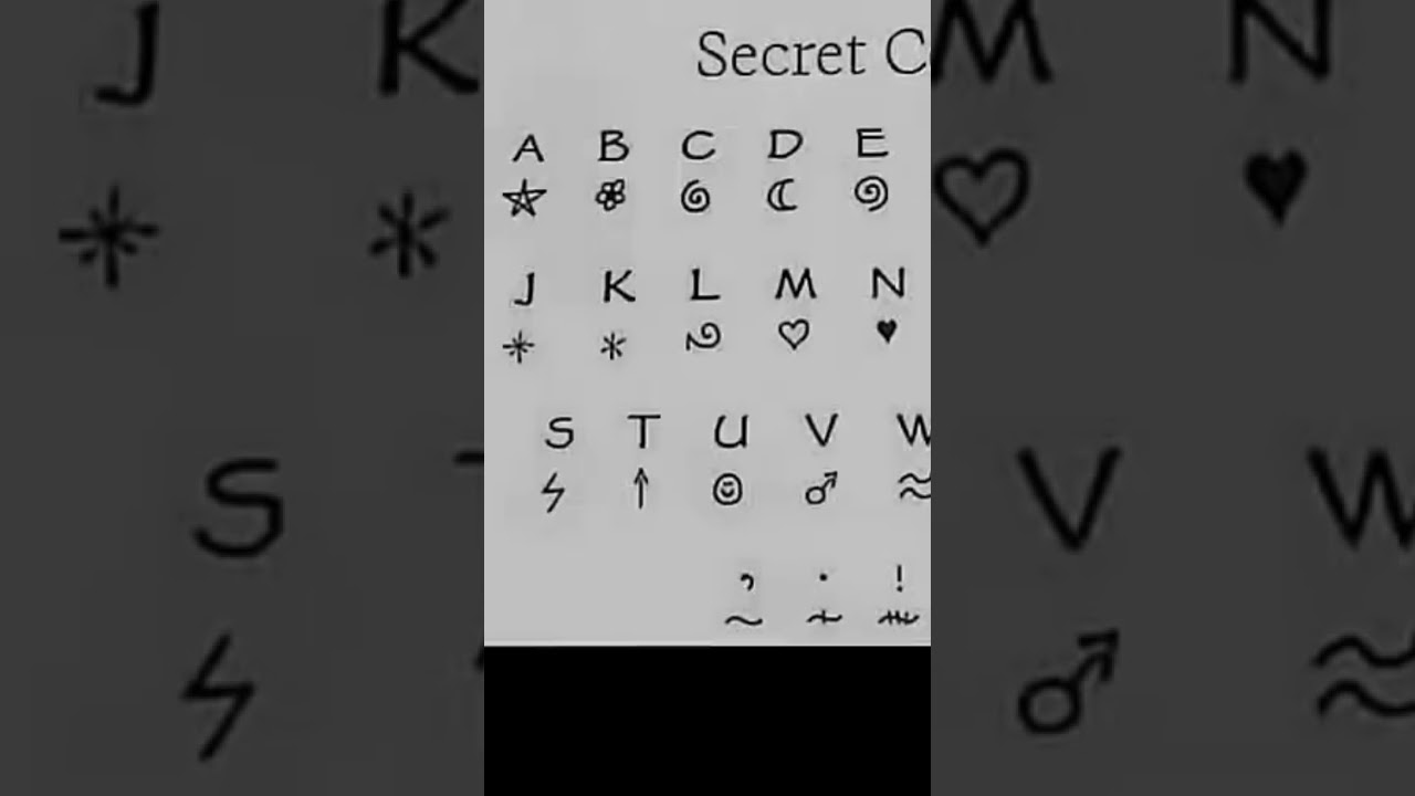 Secret 😁 #trending #signs #try #symbols #edit #secret #codes