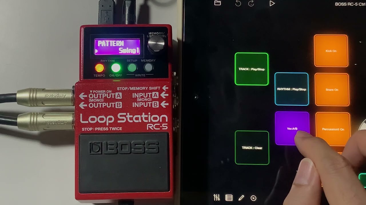 #BOSSRC5 : All Rhythm Patterns , Variation & Drum Kits Demo.