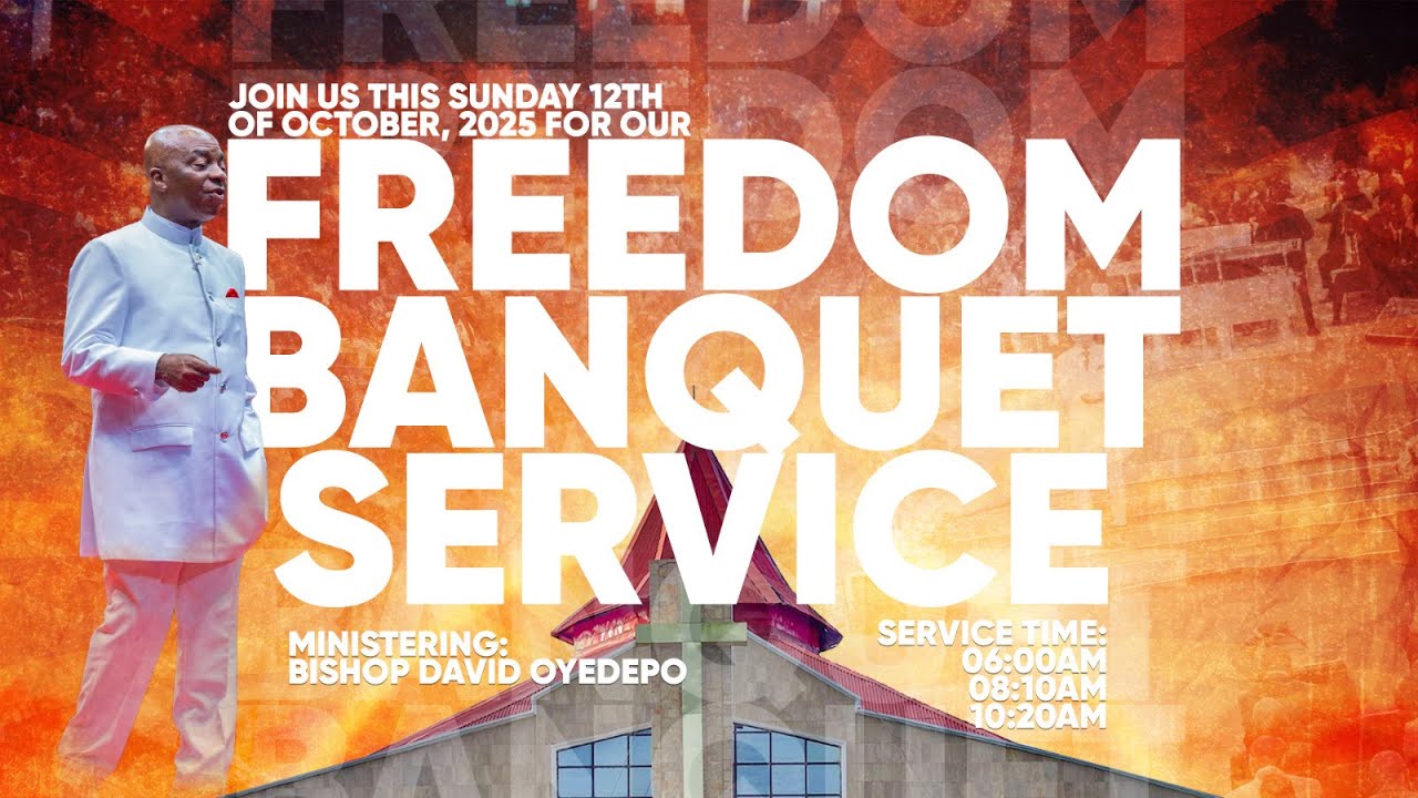FREEDOM BANQUET SERVICE | 12, OCTOBER 2025 | FAITH TABERNACLE, OTA.
