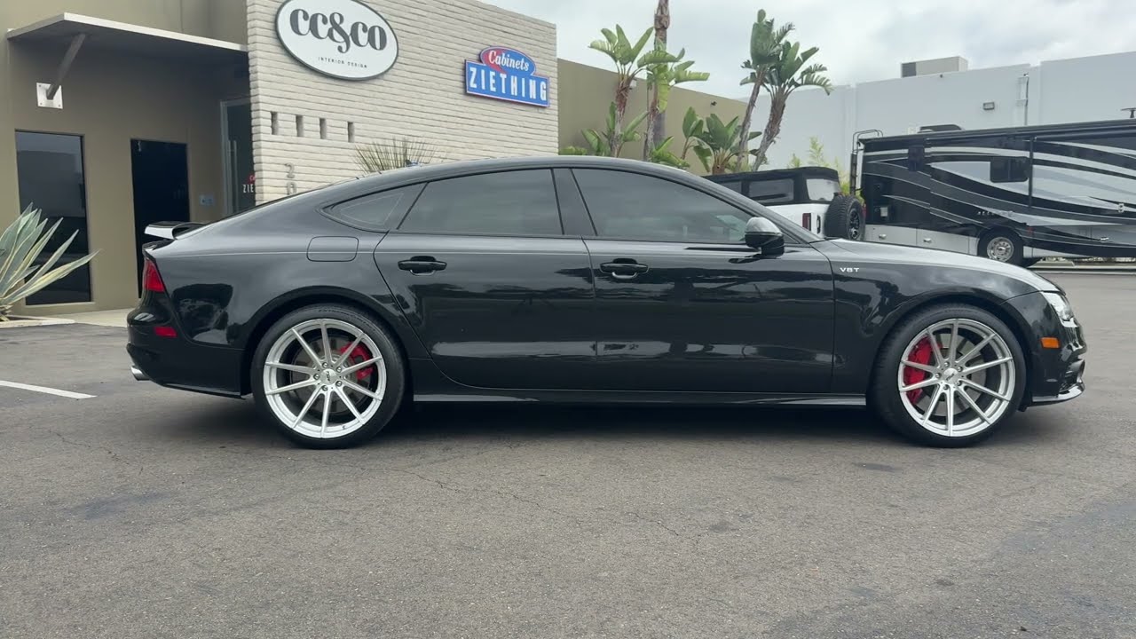 2014 Audi S7 - Air Suspension + Window Operation  