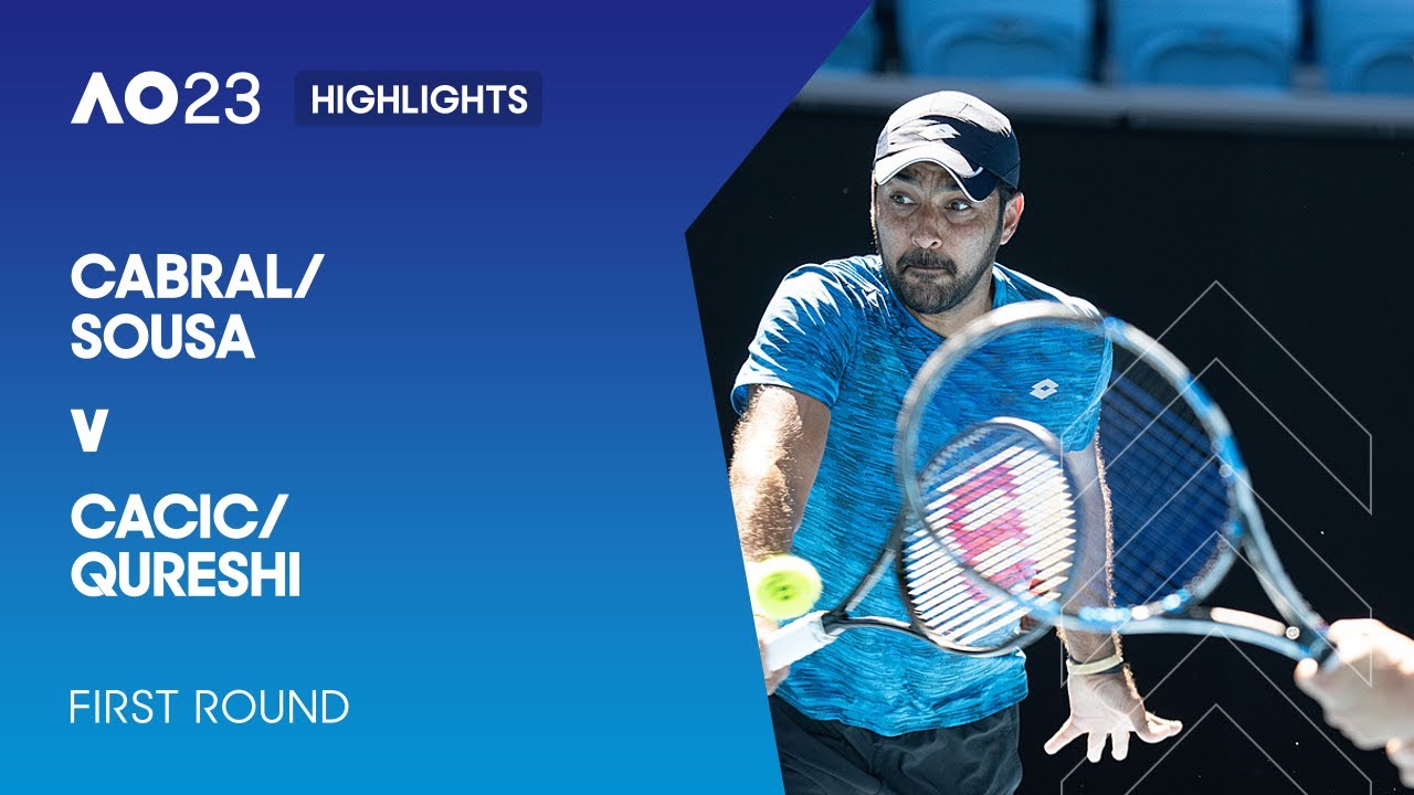 Cabral/Sousa v Cacic/Qureshi Highlights | Australian Open 2023 First Round