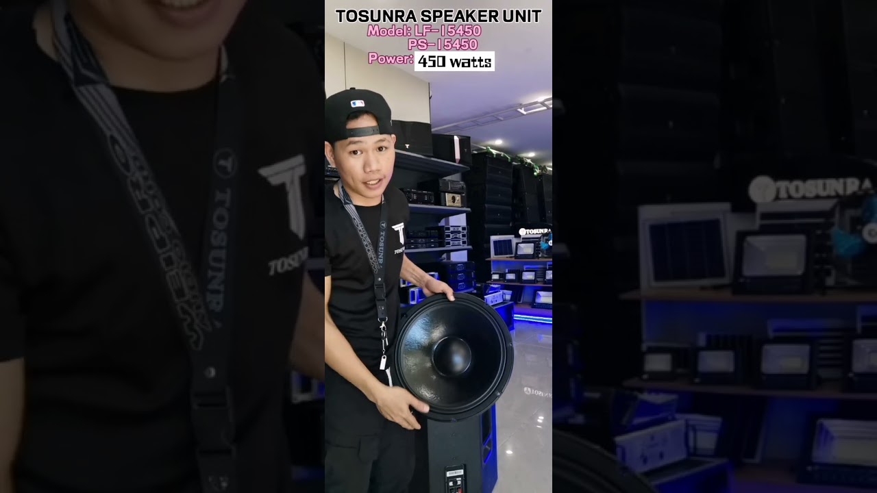 15 inches woofer ni TOSUNRA same wattage na magkaiba model. Ito solid!😎😎😎