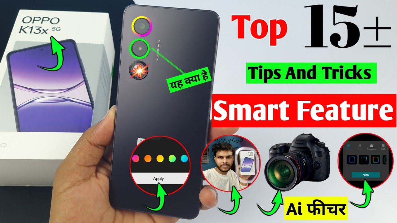 Oppo k13x 5g top 15++ hidden feature | oppo k13x 5g tips and tricks | oppo k13x 5g amazing feature