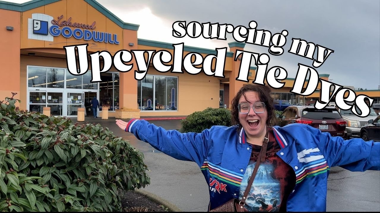 My Tie-Dye Sourcing Process 🌈 Thrifting with My Mom (So Cute)