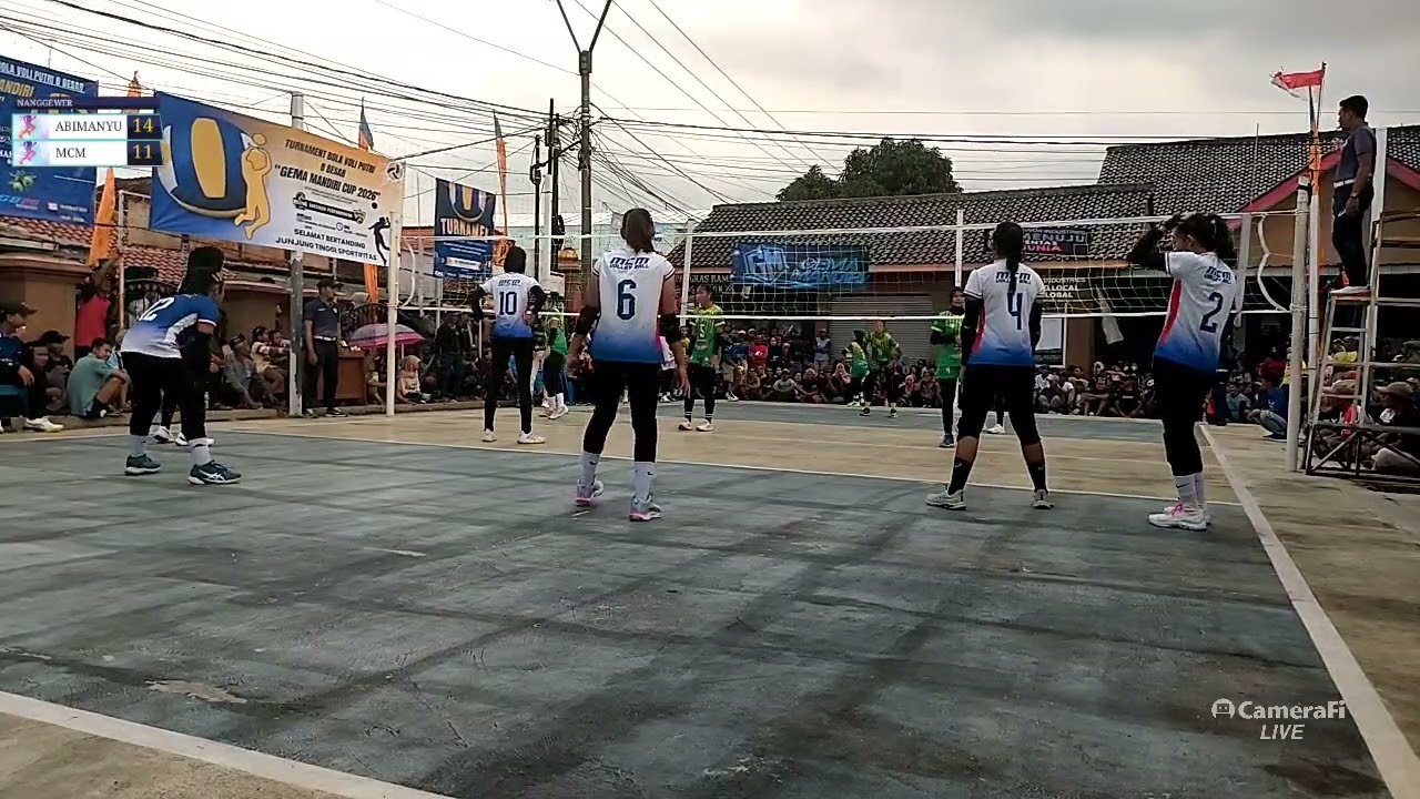SEMIFINAL PERTAMA ABIMANYU VS  MCM KUNINGAN SET 1