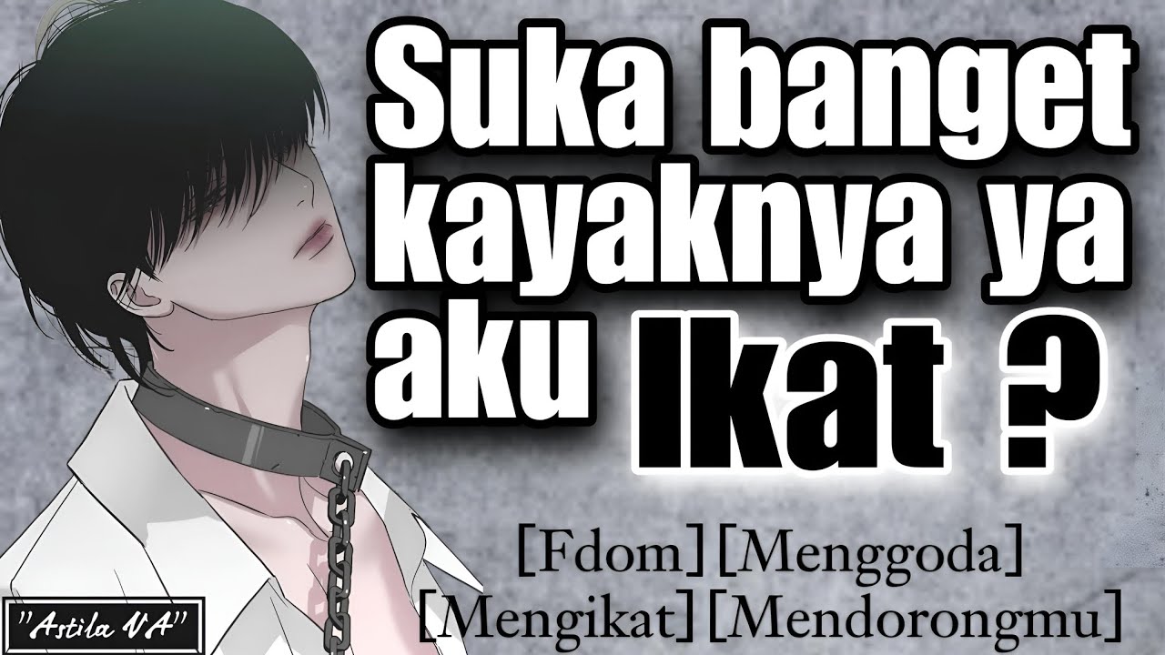 Di ikat dan dorong ke sofa | ASMR Cewek | [Soft fdom] [Mengikat] [Mendorongmu] [Menggoda] [Kiss]