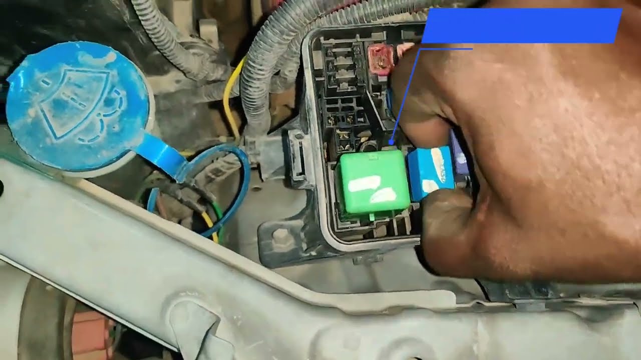 How to Fix a Overheating Car Engine engine overheating problem fan motor not working hot check Tamil