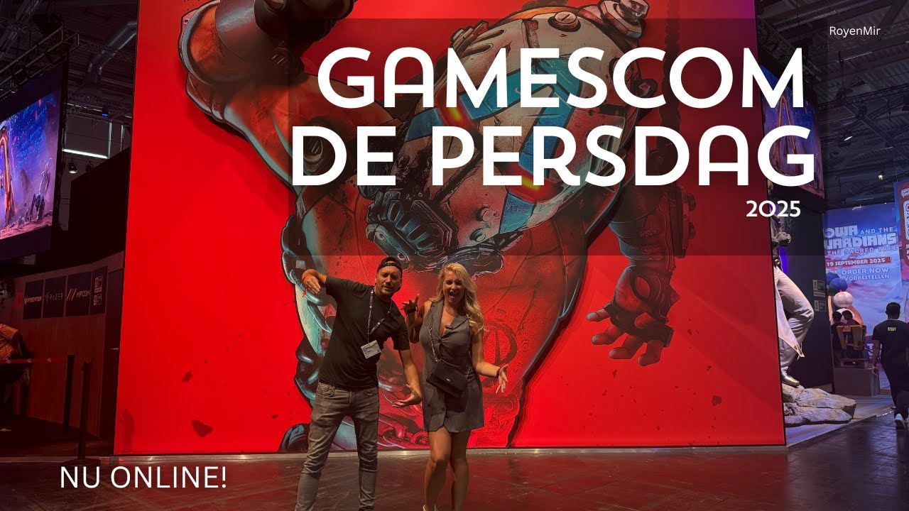 Gamescom 2025 Persdag: we zien en spelen de nieuwste games!