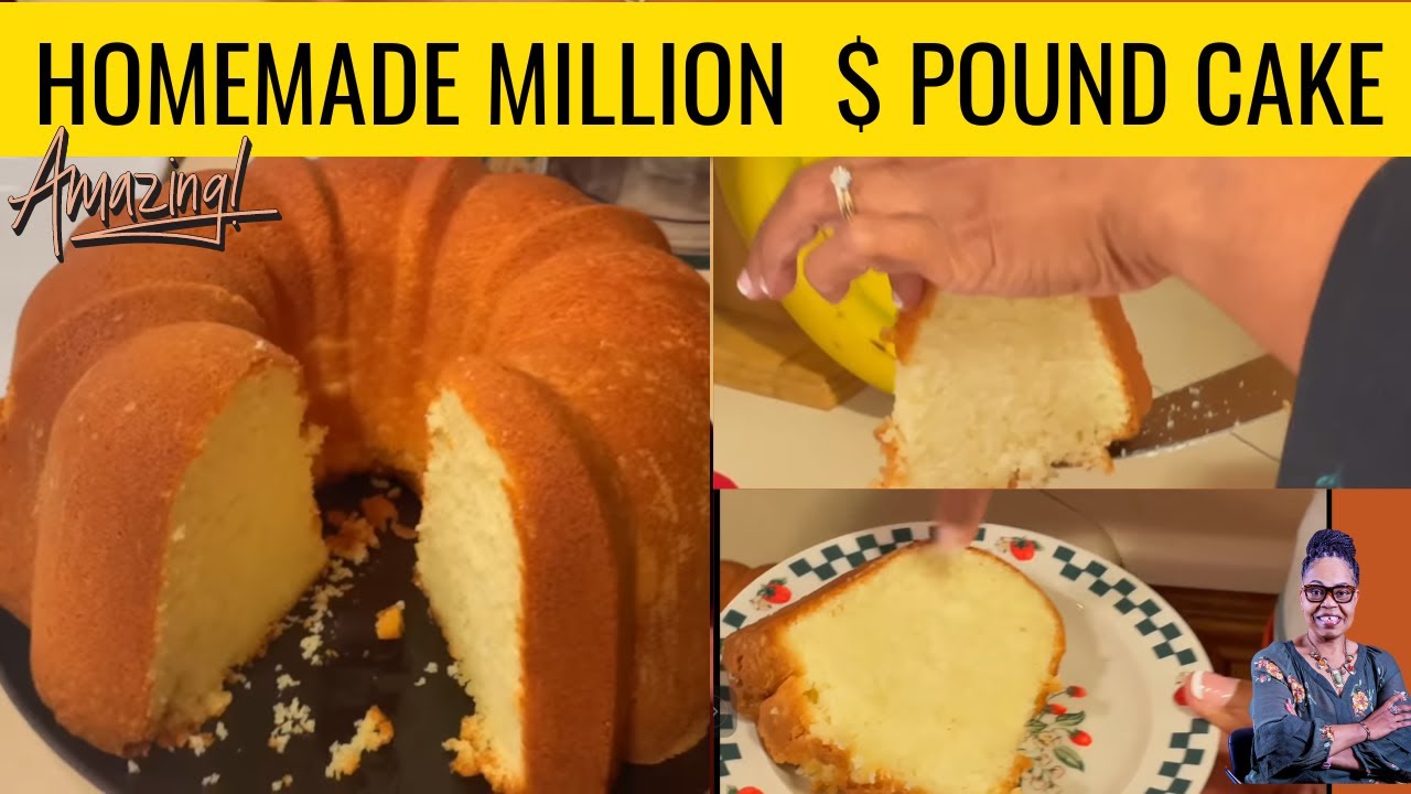 HOW TO MAKE A MILLION DOLLAR 💵 POUND CAKE 🍰#EricandTeresa #MillionDollarPoundCake #poundcakerecipe