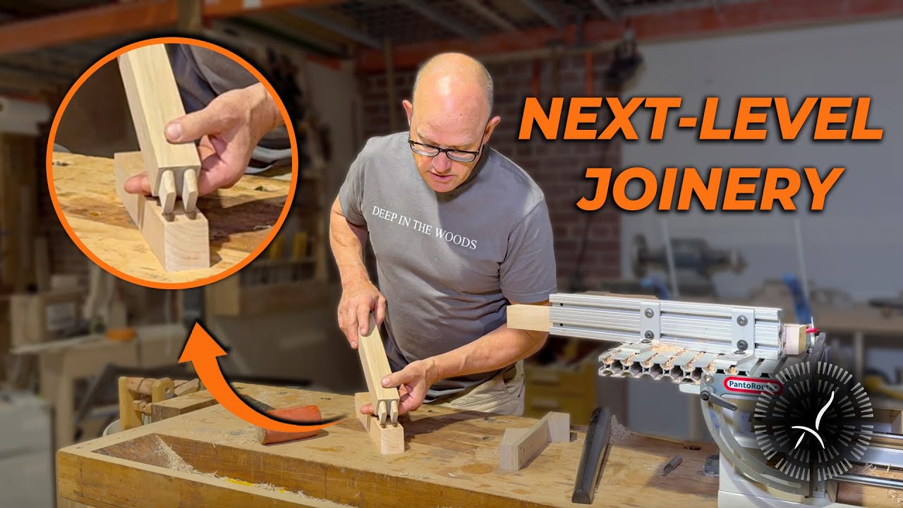 Boggs Favorite Joint: Double -Tapered Tenons w/Pantorouter