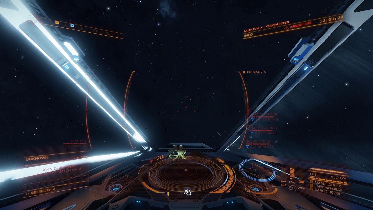 Imperial Eagle vs Thargoid Cyclop (solo fight) v5