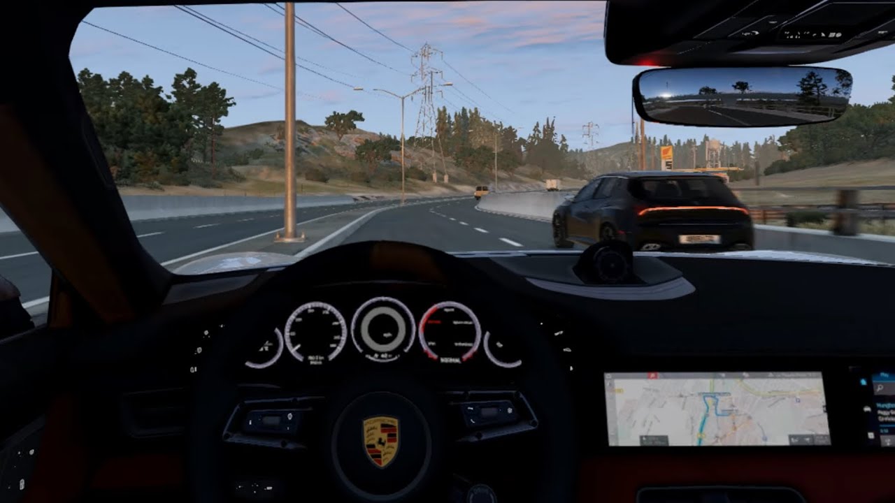 Test drive my colleague´s new electric 1.108hp Porsche Beam NG Drive