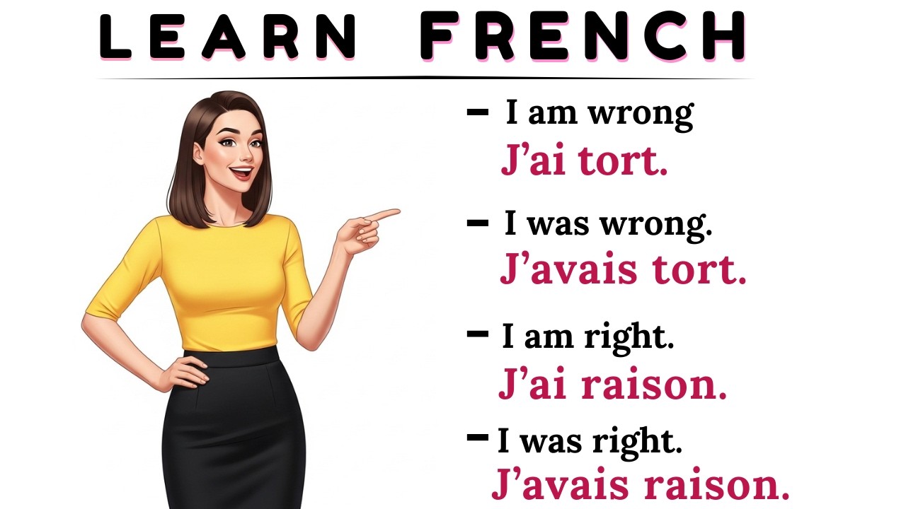 Common and Useful FRENCH Phrases for Everyday Conversations | Learn French | Apprendre le français