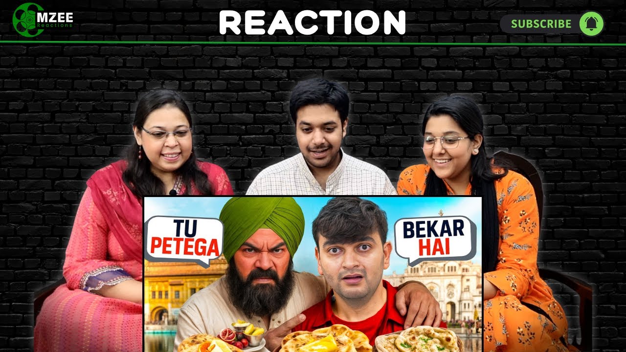 Eating Every LEGENDARY Amritsari Kulcha in Amristar | Reaction!