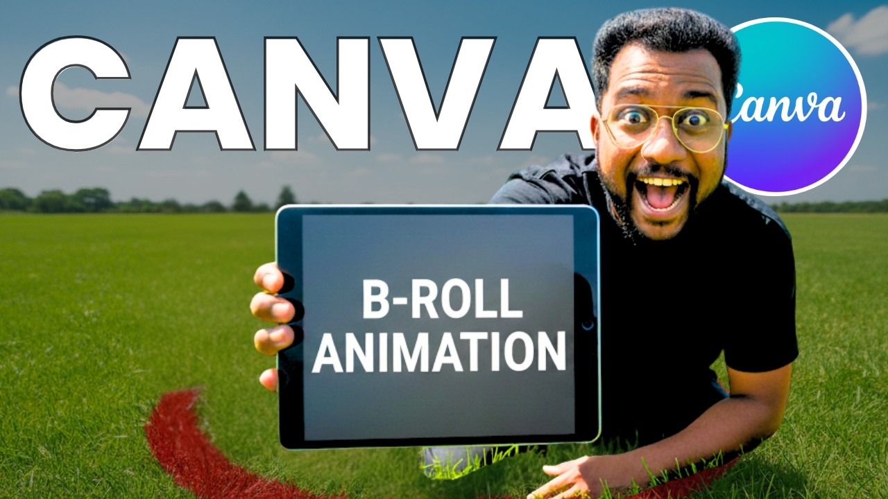 The Secret to STUNNING Animated B-Roll in Canva Revealed