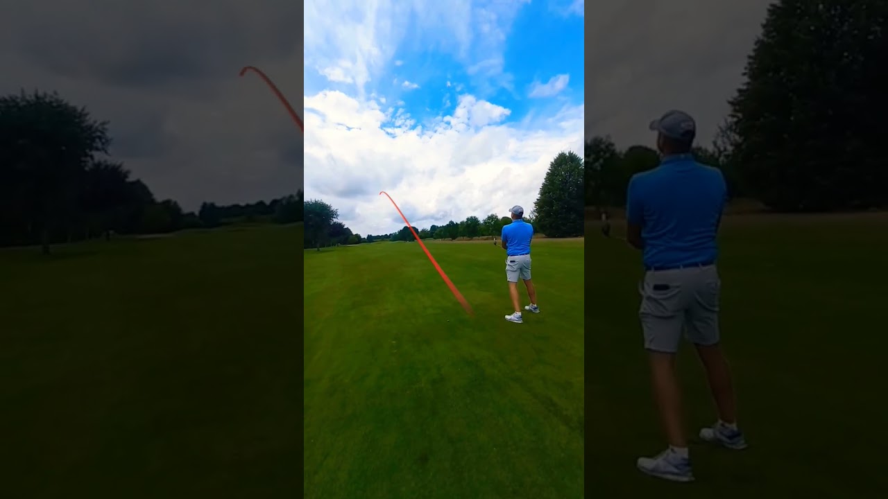 Flushed 3 wood at GC G&auml;uboden.  #golf #golfcourse #golfer #coursevlog #golfing #golfswing