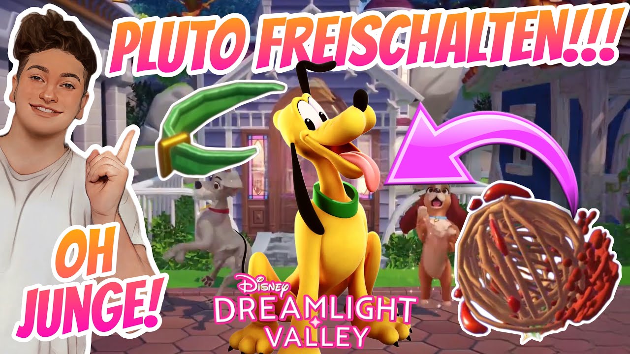 PLUTO FREISCHALTEN (TEIL 1)! 🤩 NEUE DAGOBERT SUSI & STROLCH UPDATE ITEMS | Disney Dreamlight Valley 