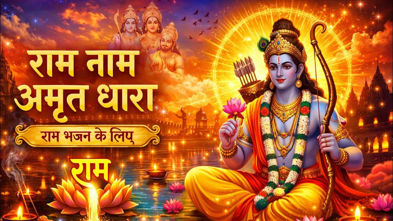 Ram Nam Amrit Dhara Soulful Ram Bhajan, Bhakti Sangeet, Advin RGB, Ram Bhajan for Peace & Devotion