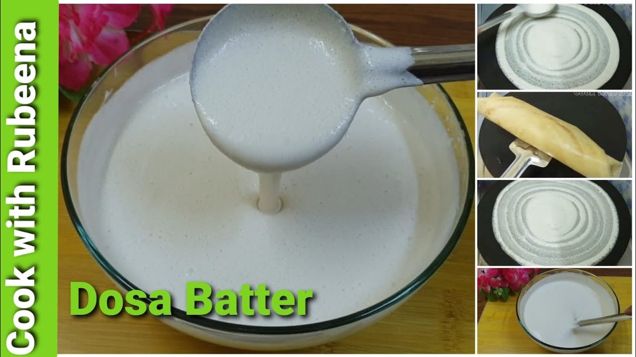 Dosa Batter Recipe | Perfect measurement Dosa Batter Recipe