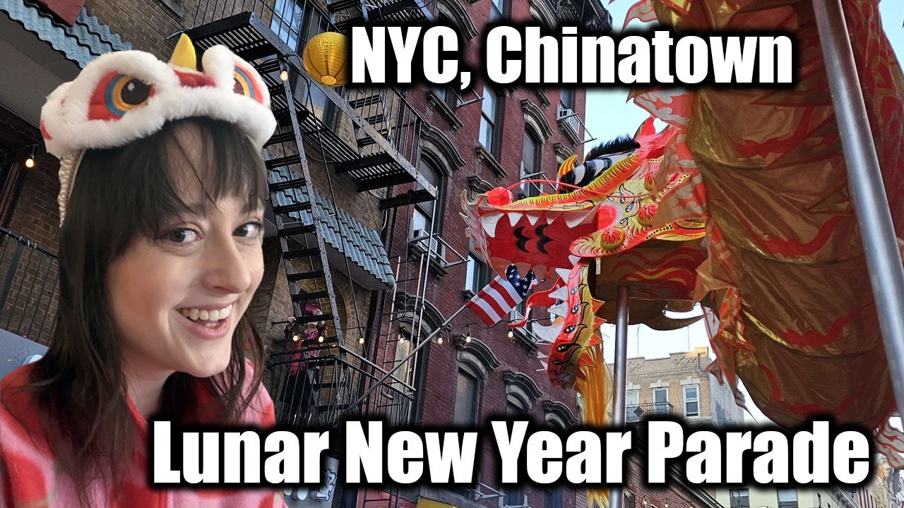 ✨Live✨ NYC Lunar New Year Parade 2026 Year of the Horse Chinatown #nyc #newyear