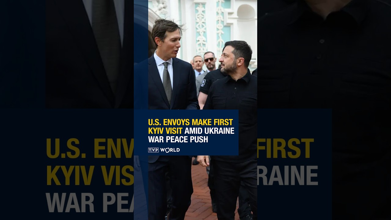 #US envoys make first #Kyiv visit amid #Ukraine war peace push