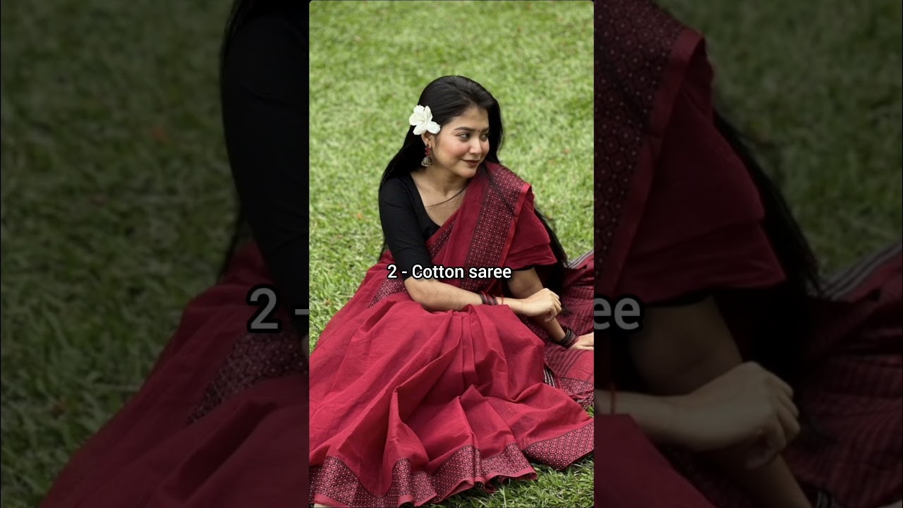 which one you have in your wardrobe?  #shorts #saree #trending #sareefashion