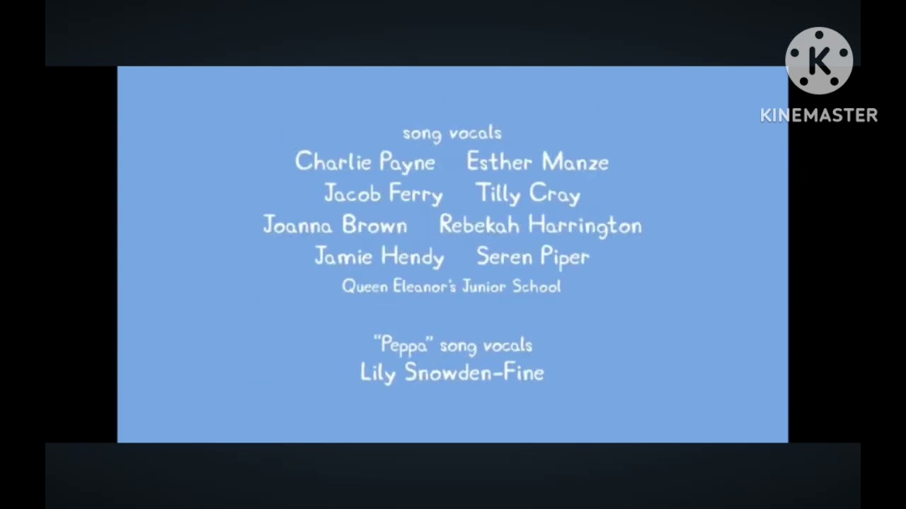 Peppa Pig Template Credits #13