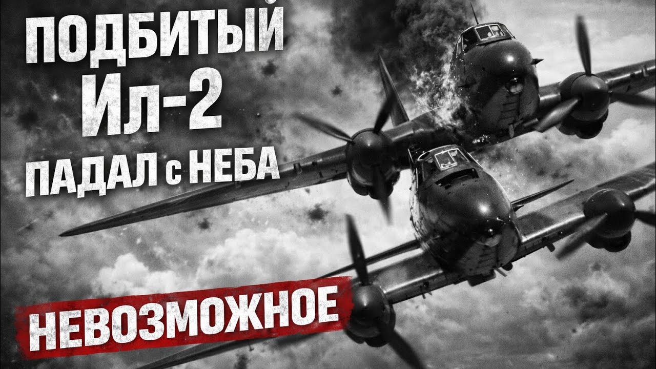 Подбитый Ил-2 Падал с Неба Пока Товарищ Не Сделал Невозможное | Реальная История 1943