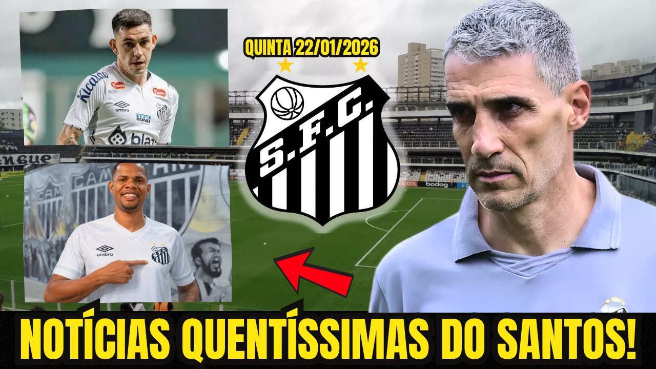 🔥BOMBA NO SANTOS! QUINTA AGITADA NA VILA | SAÍDA CONFIRMADA E CHAPÉU NO CORINTHIANS ,SAIU AGORA!