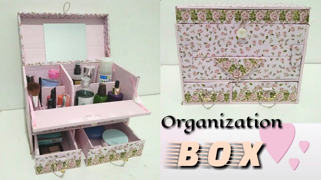 DIY Makeup Storage and Organization | DIY Makeup Organizer