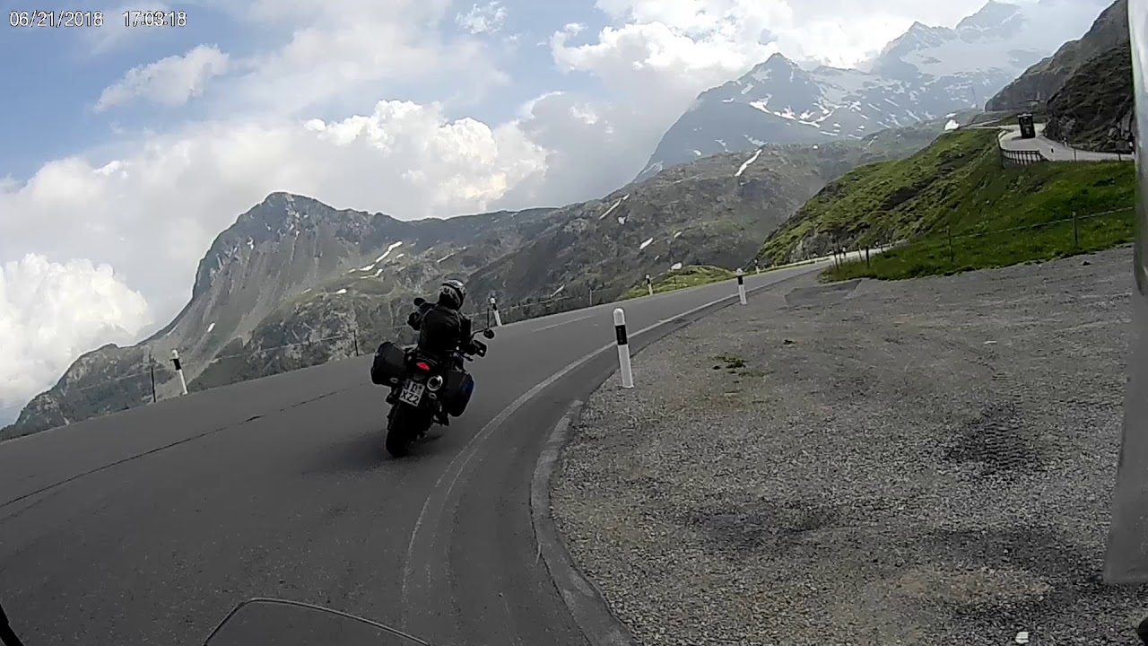 Motorradtour Schweiz Berninapass Juni 2018